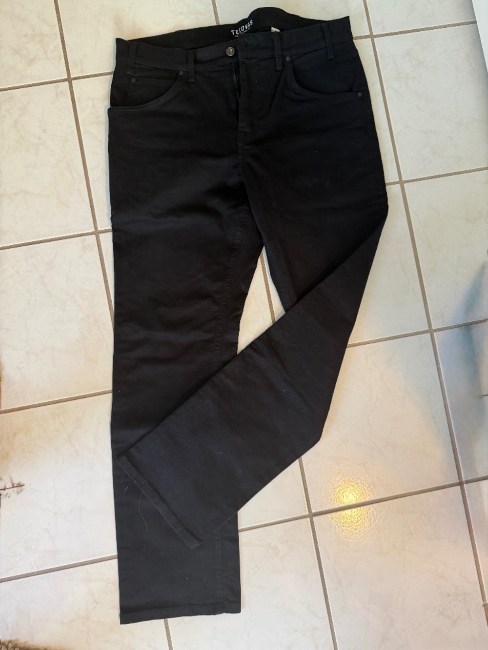 Tecovas Men’s Everyday Standard Jeans Black 36/34 Bootcut